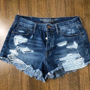 American Eagle High Rise Festival Short